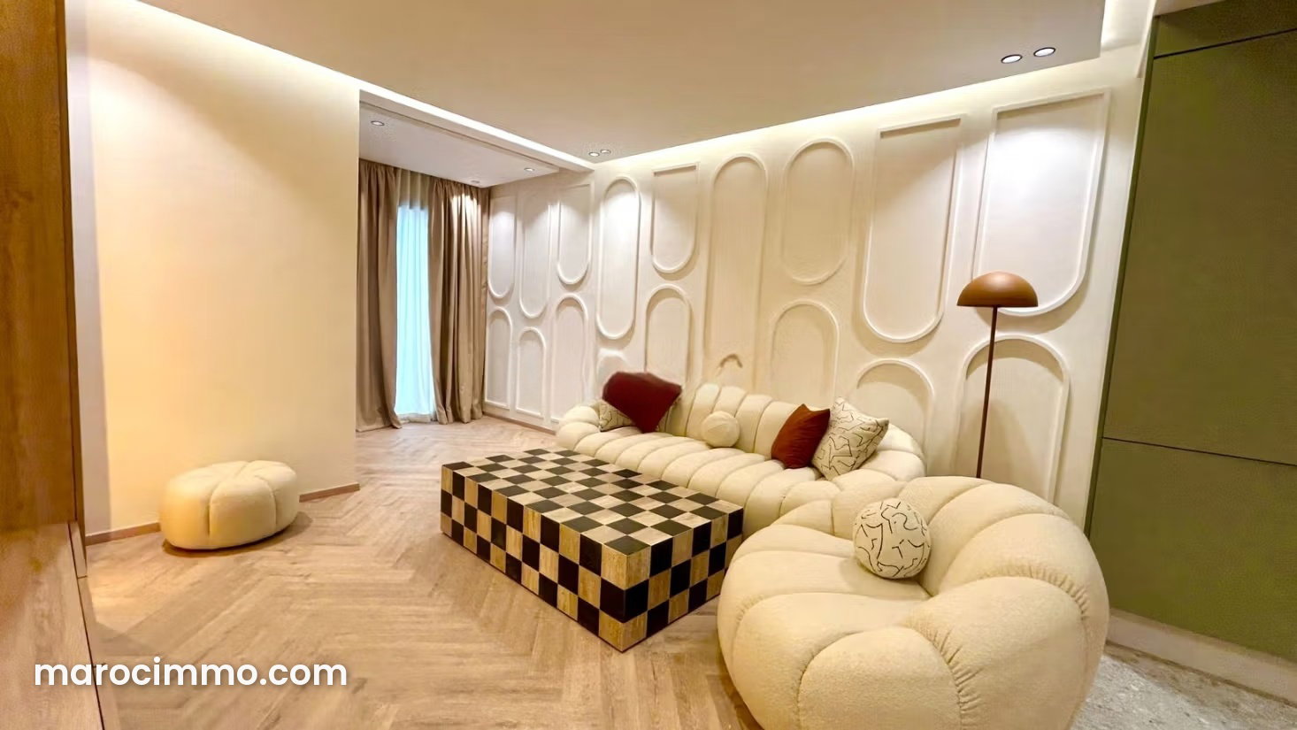 New 48 sqm studio, Ferme Bretone, Casablanca, terrace and garage — Casablanca