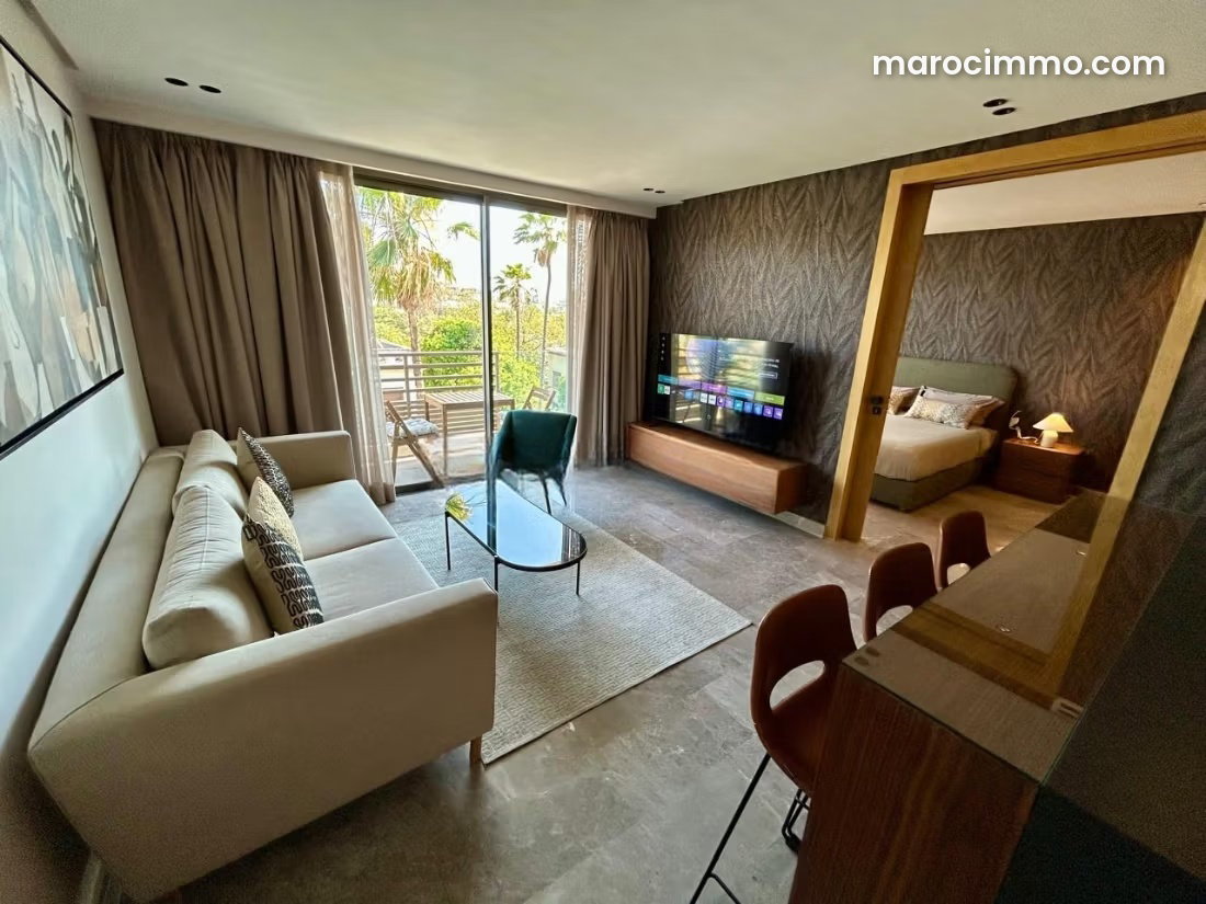 Furnished Apartment with Swimming Pool, Aïn Diab, Casablanca — Casablanca