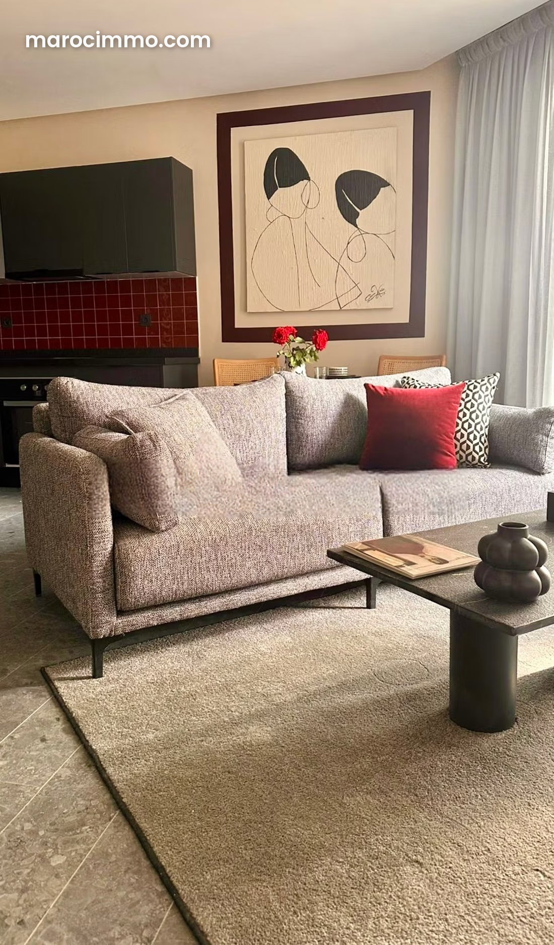 2-Bedroom Apartment with Garage, Palmier, Casablanca — Casablanca