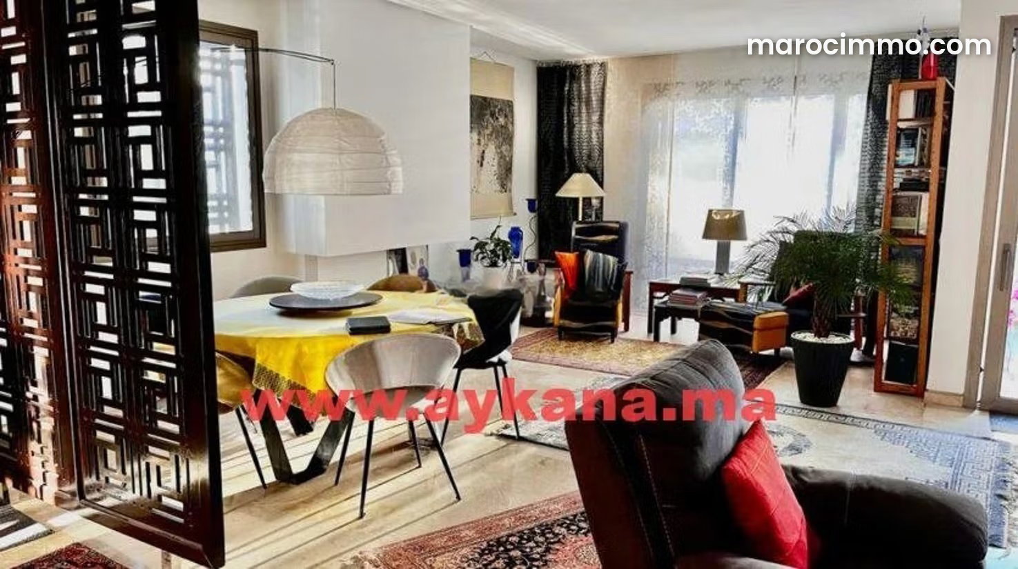 Appartement 196 m², 3 chambres avec piscine, Bab Al Bahr, Salé — Salé