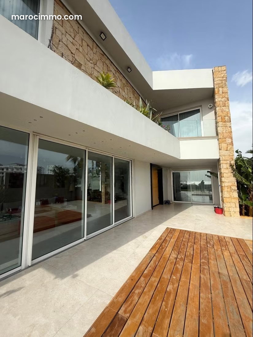 600 sqm villa with sea and mountain views in Achakar, Tangier — Tangier