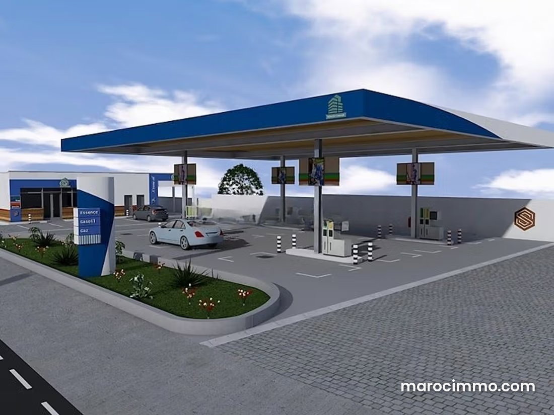Local commercial 10 000 m² à Boukhalef Tanger projet station, service — Tanger