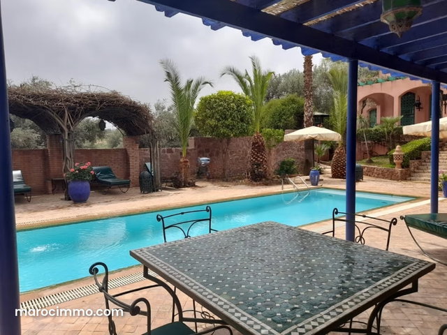 Vente villa avec VNA 30KM sur la route de l’Ourika — 4