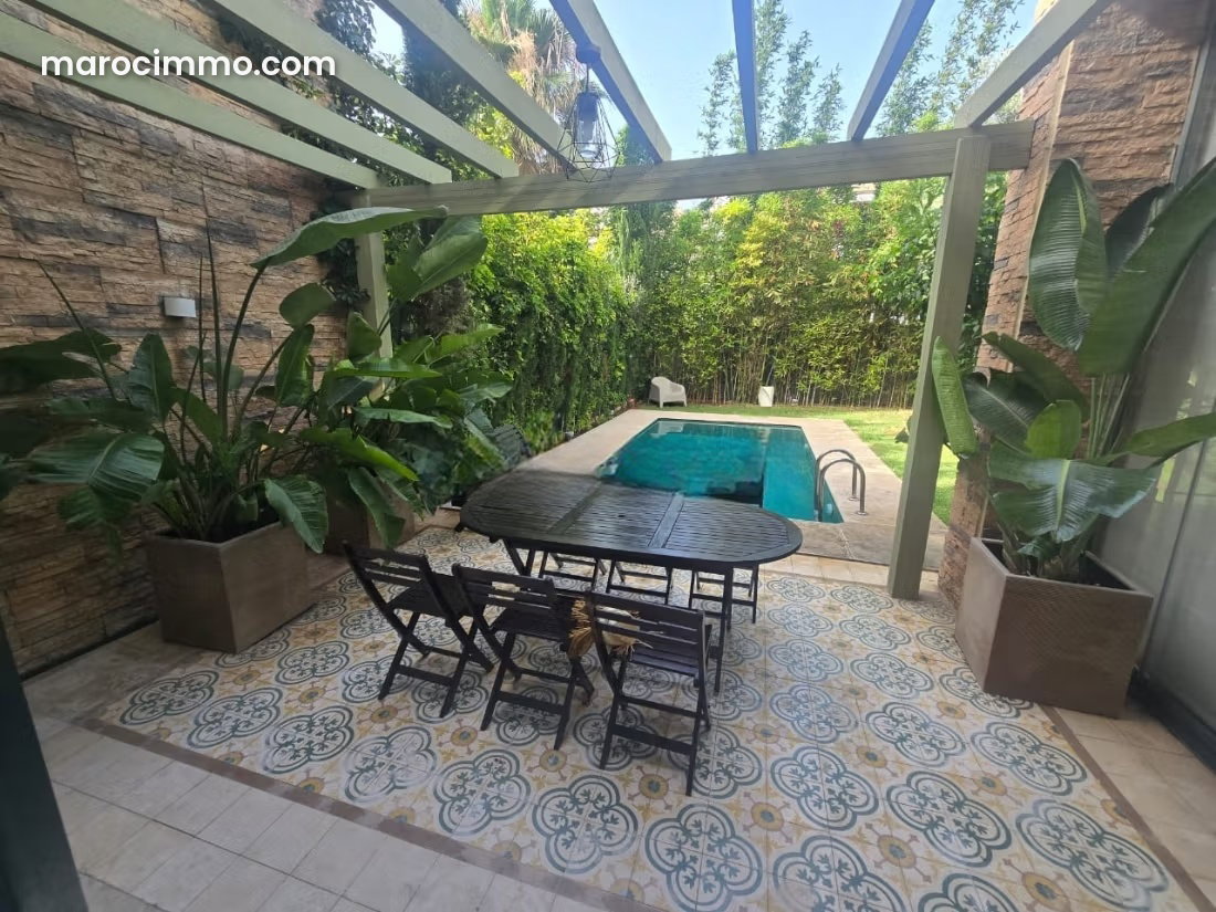 Villa 350 m² à louer, Ville Verte, Bouskoura — Bouskoura
