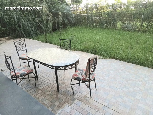 Magnifique rez de jardin en location à Prestigia Hay Riad — 3