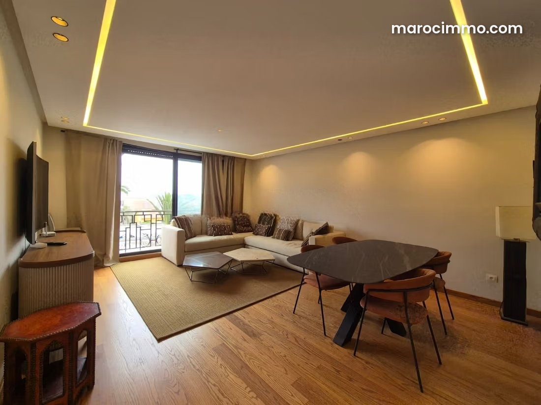 Furnished 120 sqm Apartment with Sea Views, Anfa Supérieur, Casablanca — Casablanca