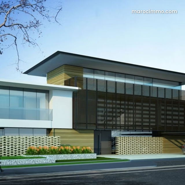 Villa commercial premium a la vente ghandi — Casablanca