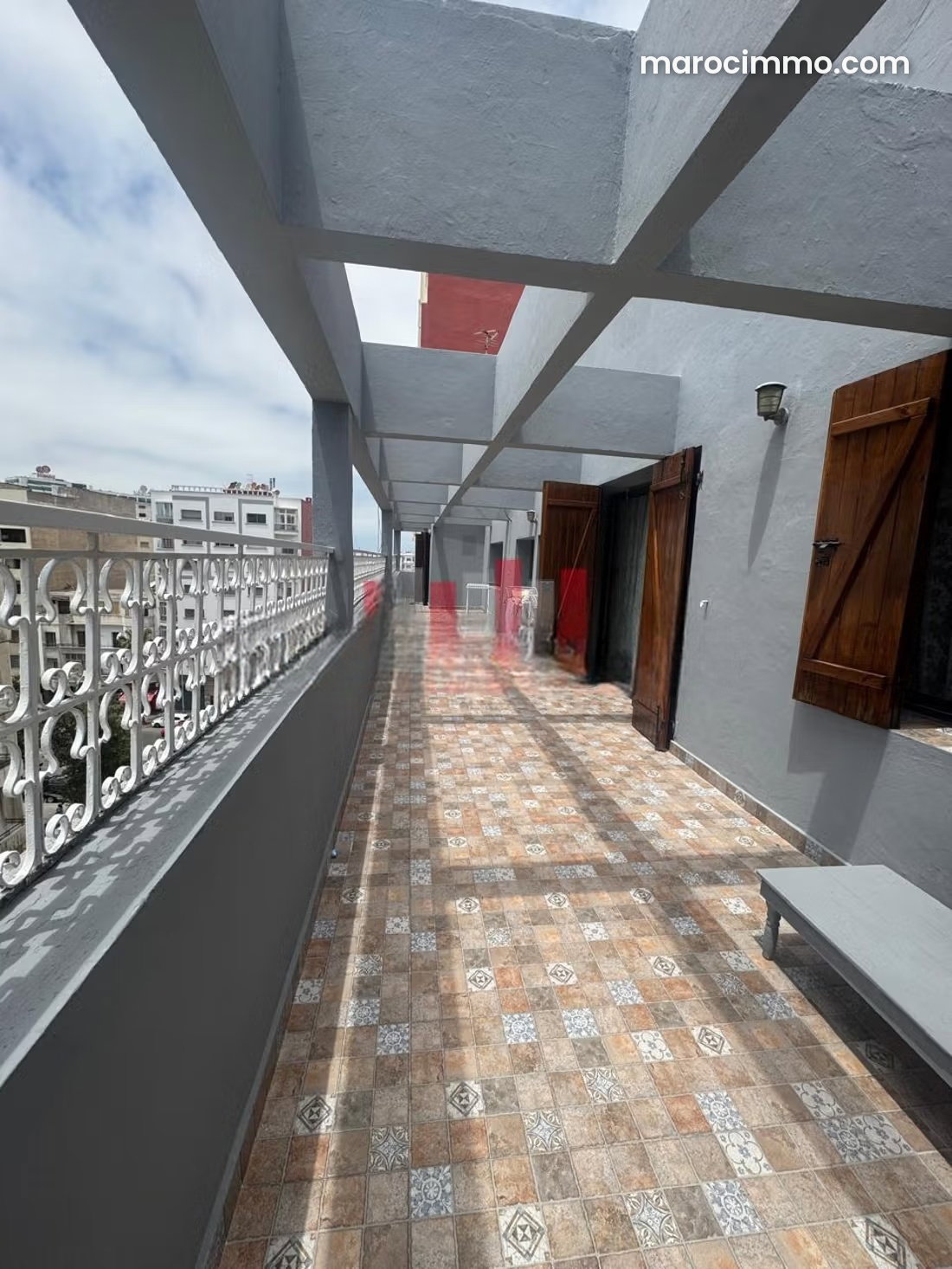 Spacious Furnished Apartment with Terrace in Belvédère, Casablanca — Casablanca