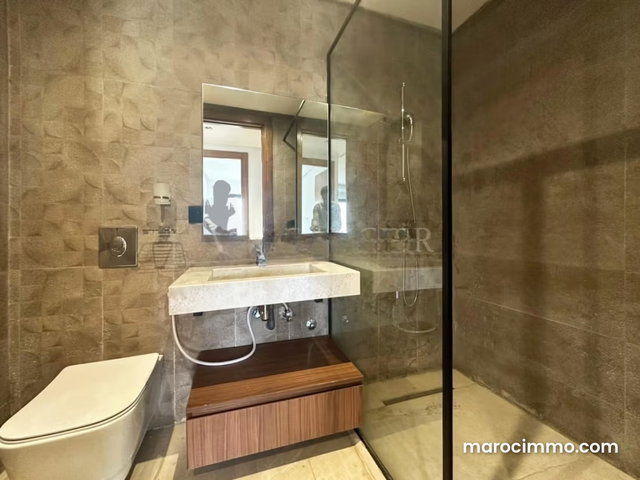À louer – Studio moderne avec terrasse à One Hill, Bouskoura Ville Verte — 5
