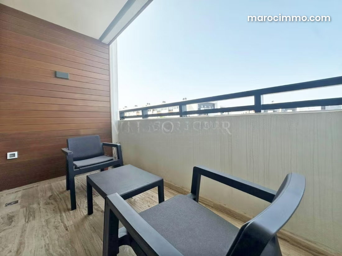 Furnished apartment with terrace in Bouskoura Ville Verte — Bouskoura
