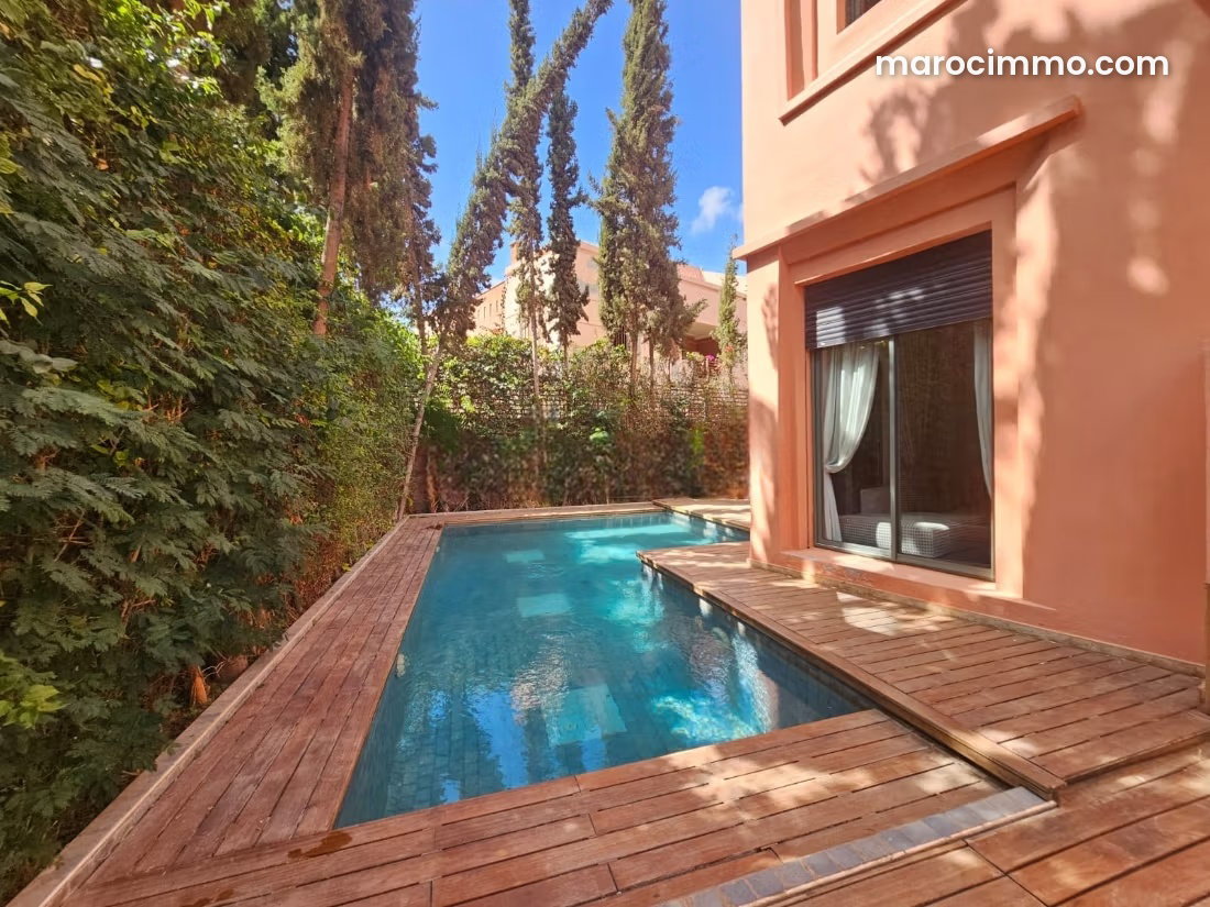Villa haut standing à louer à Hay Targa, Marrakech — Marrakech