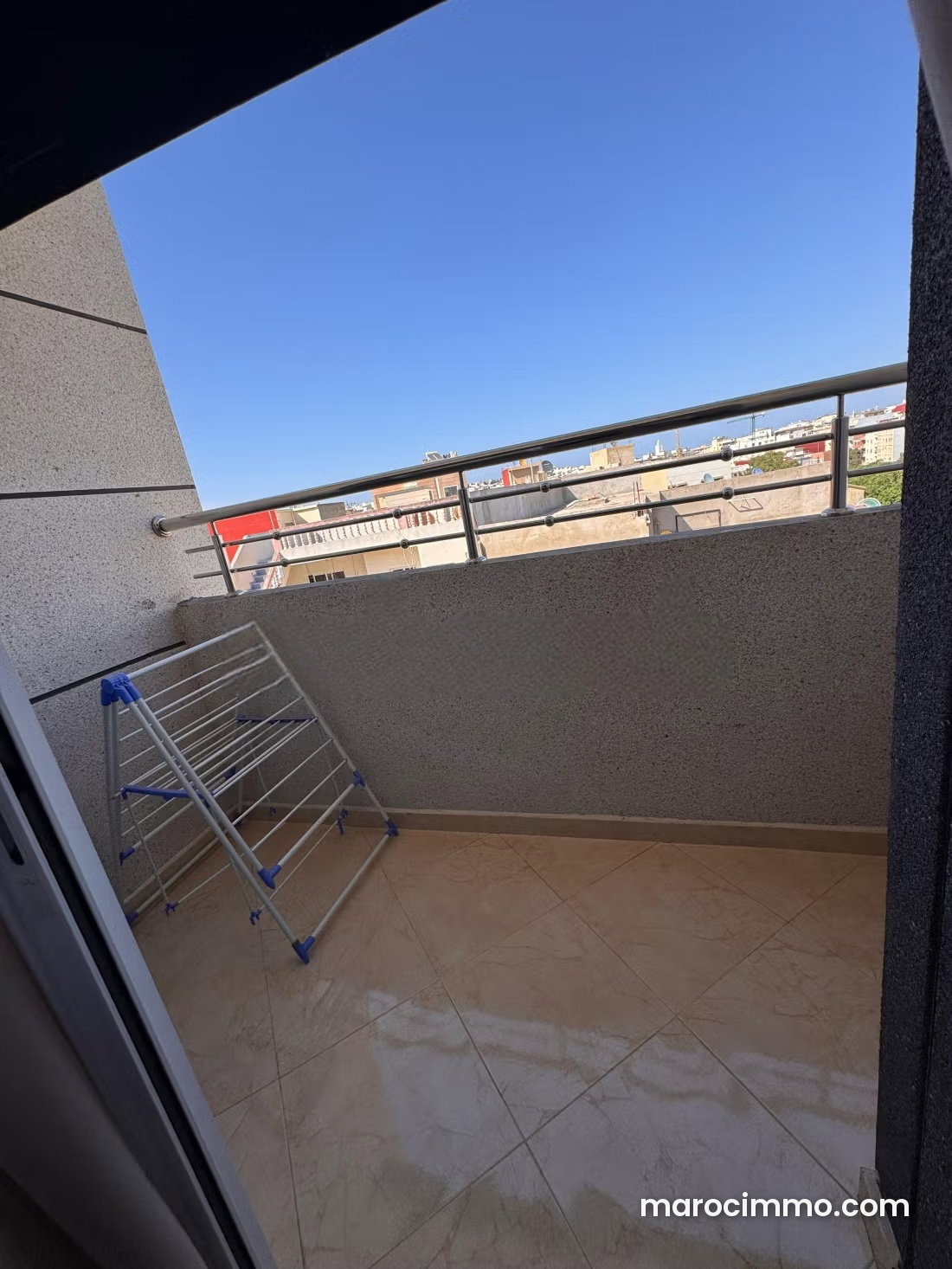Furnished Apartment with Terrace for Rent in Mesnana, Tangier — Tangier