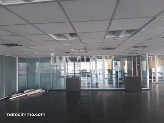 Louer bureau de 660m² TWIN CENTER — Casablanca