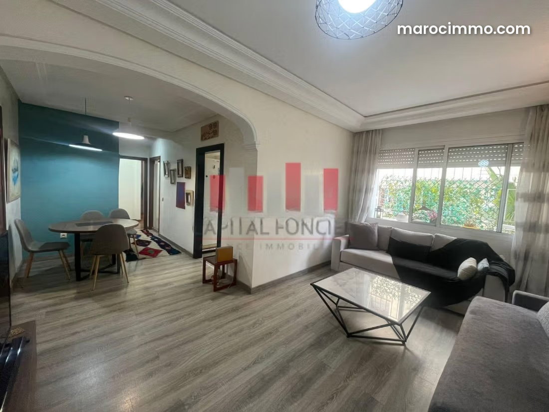 Furnished 70 sqm apartment for rent in Bourgogne, Casablanca — Casablanca