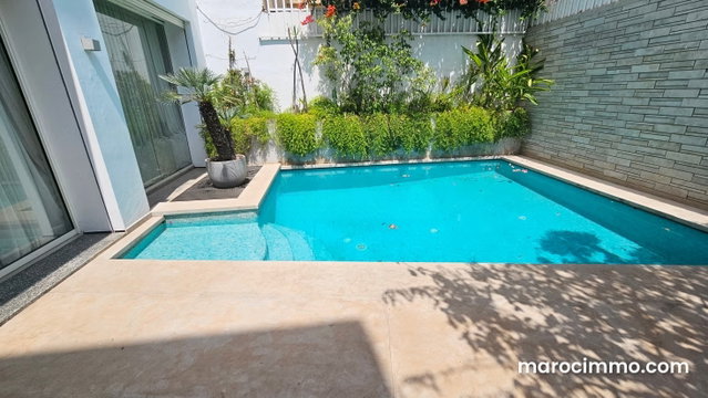Top villa premium en bande 3CH avec piscine — 2