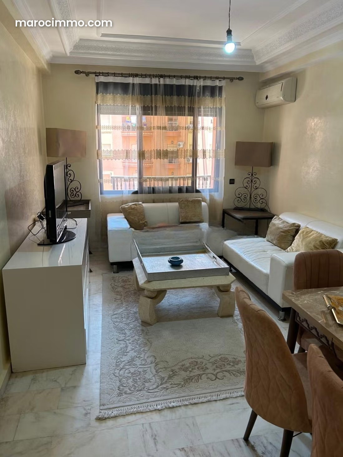Furnished Apartment with Terrace and Pool in Gueliz, Marrakech — Marrakesh