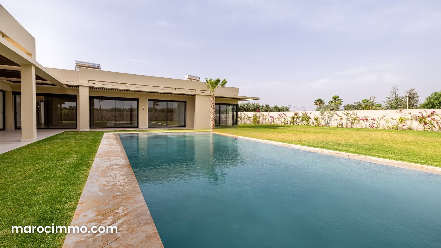Contemporary 469 m² Villa, 2,175 m² Garden, Route de l’Ourika, Marrakech — Marrakesh