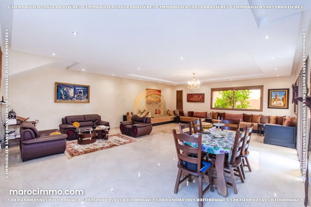 Villa vide à vendre – 400 m² – Jardin privé, Route d’Ourika, Marrakech — 2
