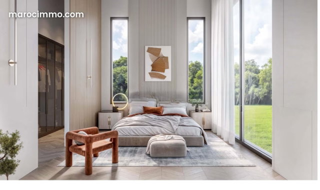 Villa luxueuse et contemporaine au argan golf prestigia — 2