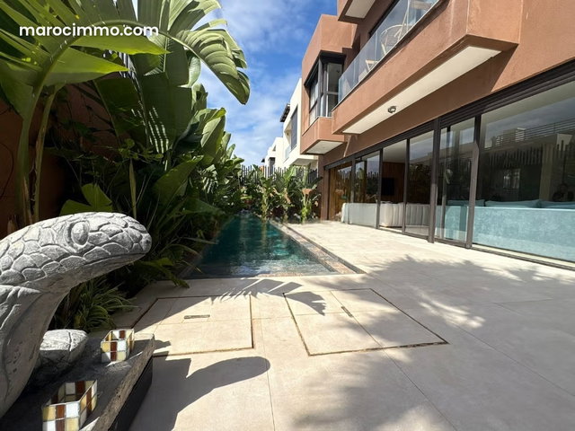 Magnifique villa moderne 4 chambres meublée en résidence — 3