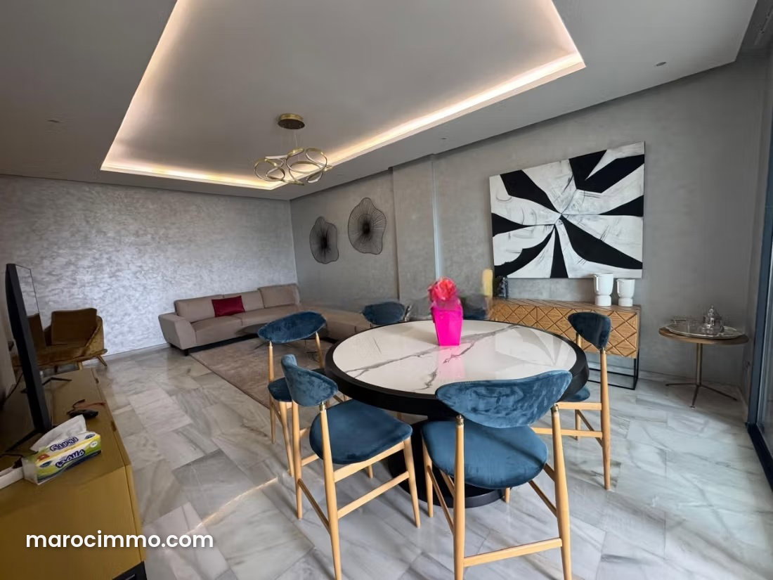 Appartement meublé 160 m², 3 chambres, Riyad, Rabat — Rabat