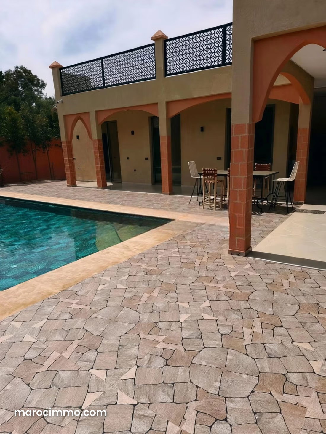 Villa with Pool for Rent on Ourika Road in Marrakech — Marrakesh