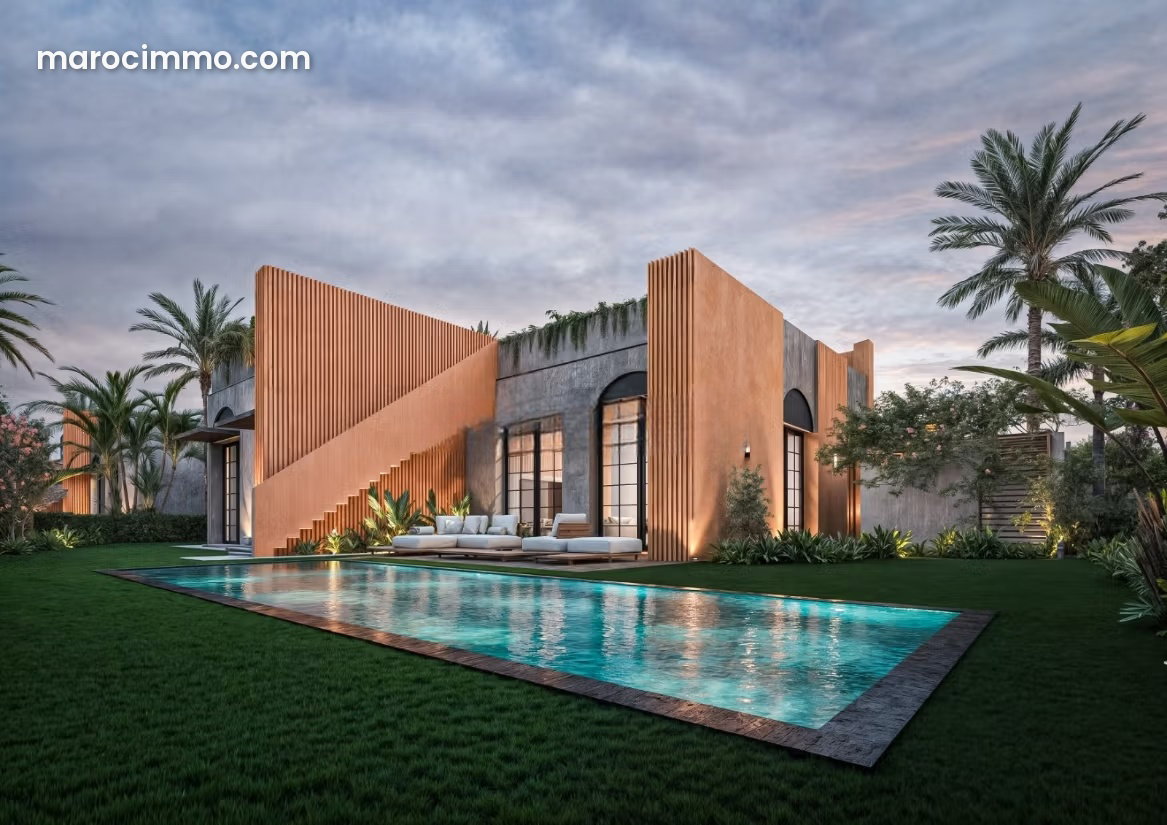 Maison 4 chambres avec piscine, Route d'Ourika, Marrakech — Marrakech