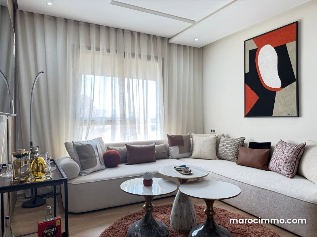 3-Bedroom Apartment with Garage in Marjane, Tangier — Tangier