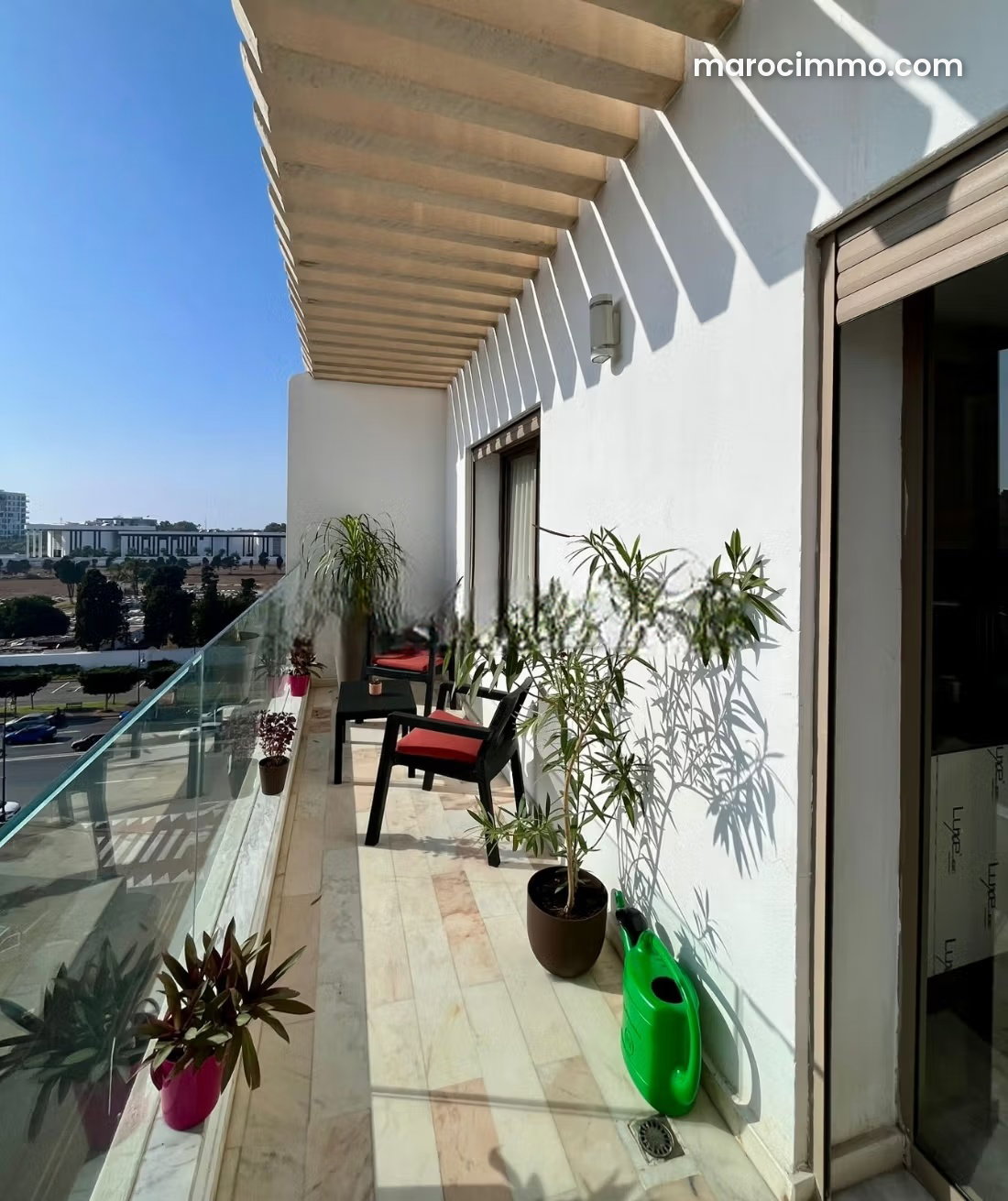 Apartment with terrace for rent in Agdal, Rabat — Rabat
