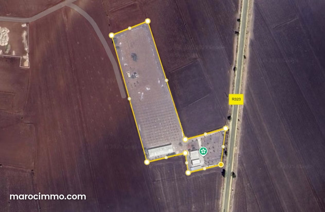 1.4 ha Farm with Buildings, Victoria Bouskoura — Bouskoura