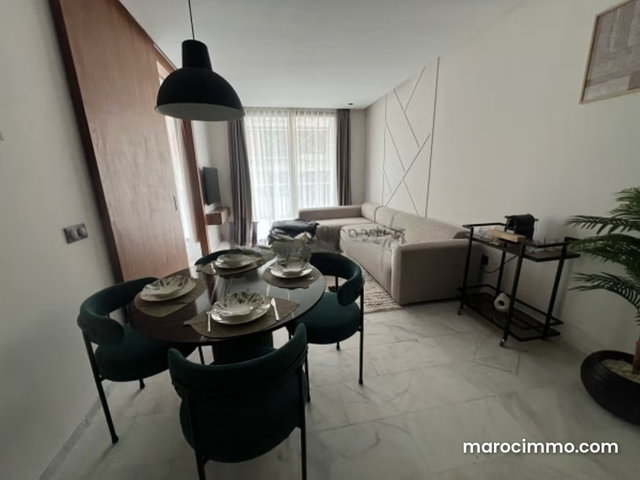 Furnished 2-Bedroom Apartment of 54m² – Terrace — 2