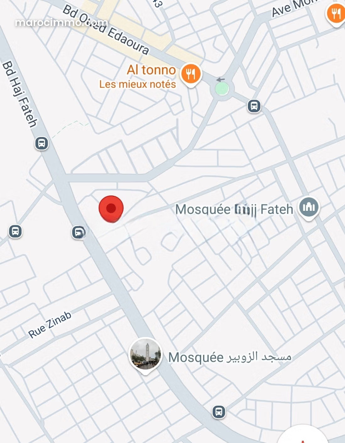 Terrain constructible 129 m² à Oulfa, Casablanca — Casablanca