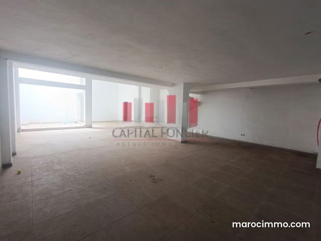 EXCELLENT VISIBILITY // 286m2 Premium Commercial Space for Rent in Les Princesses — Casablanca