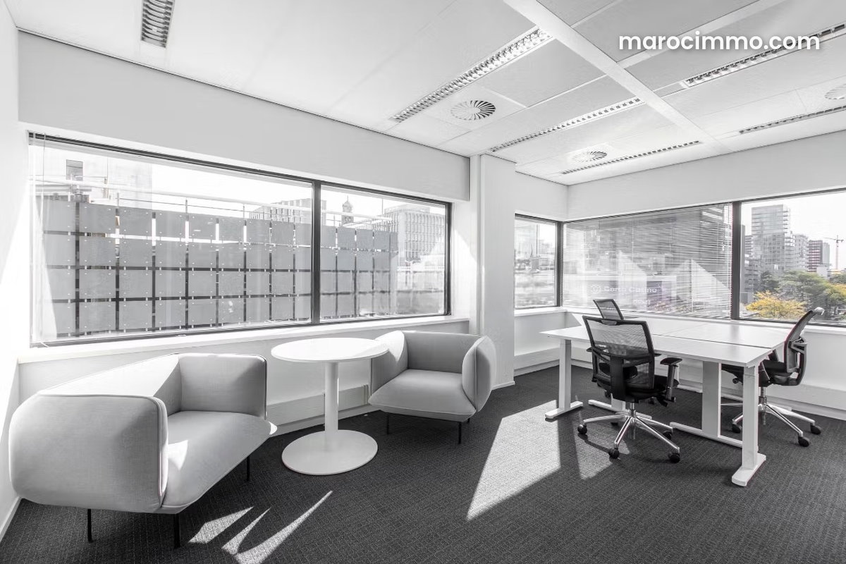 Bureau privé pour 3 personnes à Casablanca, Nozha