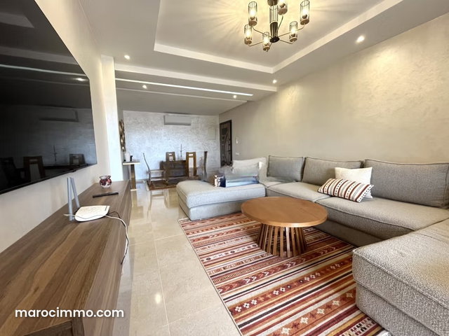 Appartement 2 chambres dernier étage – Résidence sécurisée avec piscine – Secteur Agdal Marrakech — 4