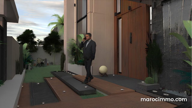 6-Bedroom Villa in Advanced Gross Construction for Completion – Agdal Sector, Marrakech, near Morocco Mall — 4