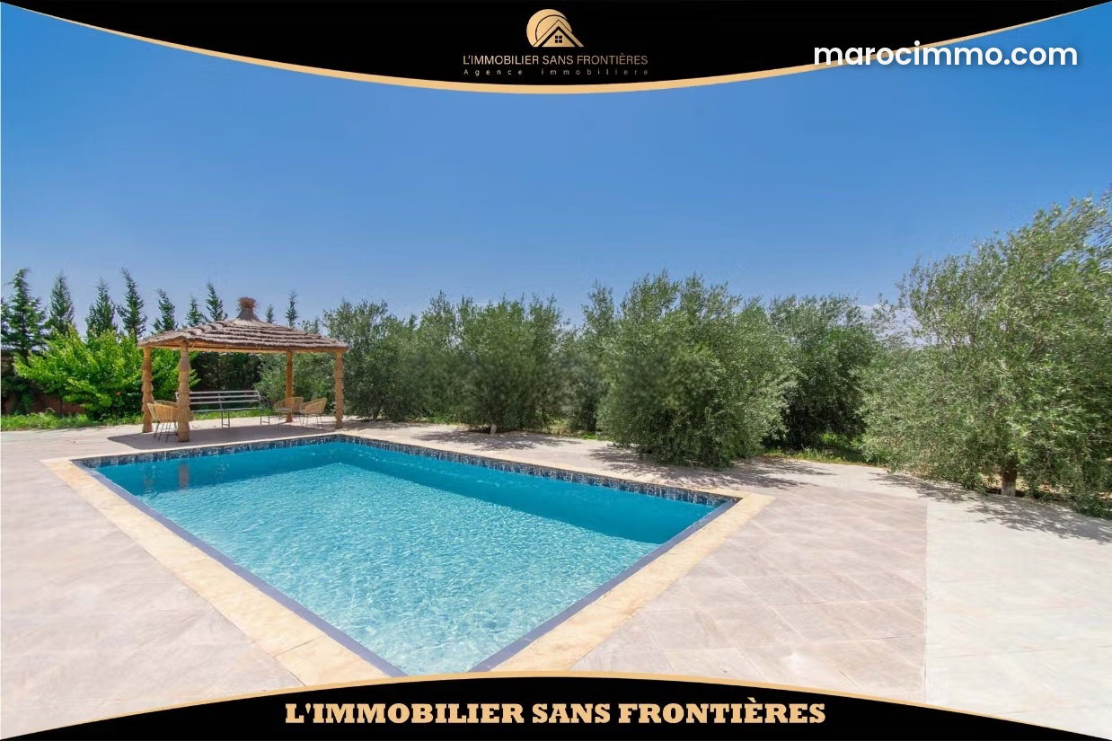 Furnished 5-Bedroom Villa with Private Pool, Agadir Road, Marrakech — Marrakesh
