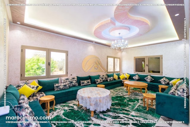 Furnished Villa for Rent in Souihla, Private Pool 120m, Marrakech — 3