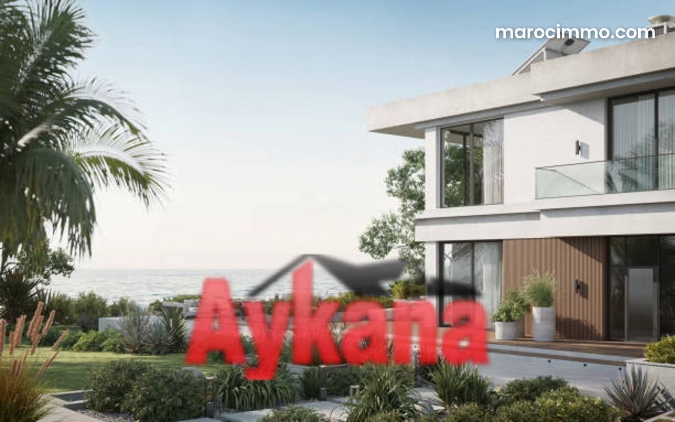 Sea-View Plot for Sale in Oued Cherrat, Bouznika — Bouznika