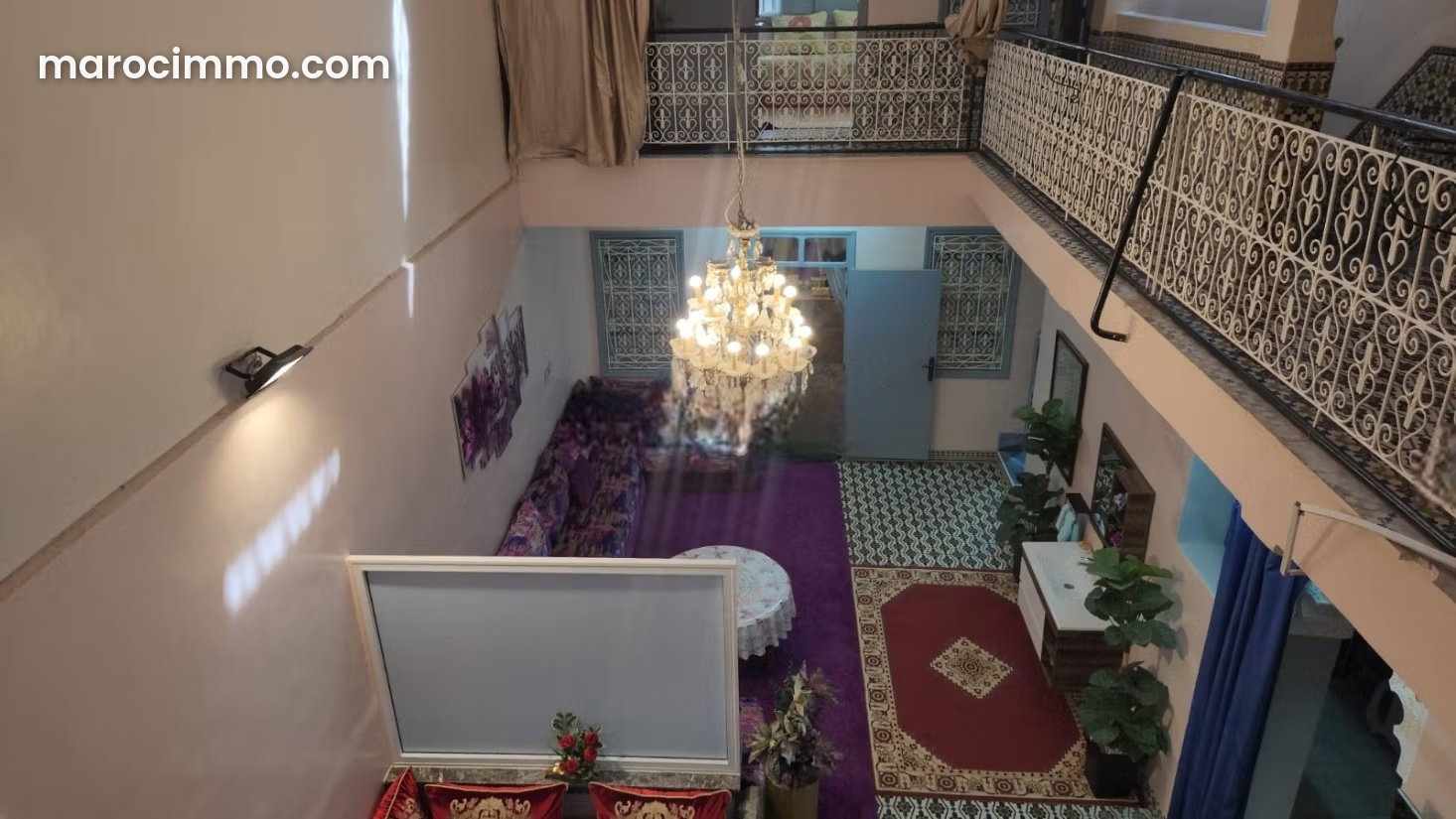 منزل راقٍ بإطلالة جبلية في حي بريمة بمراكش — مراكش