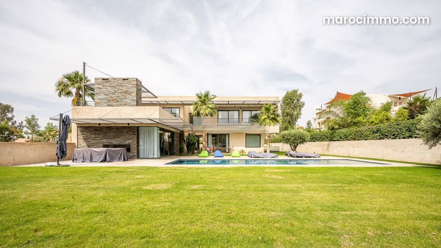675 m² Villa with Swimming Pool and Golf Course, Amelkis Marrakech — Marrakesh