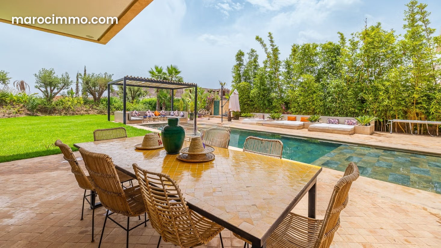 550 sqm Villa with Infinity Pool, Amelkis, Marrakech — Marrakesh