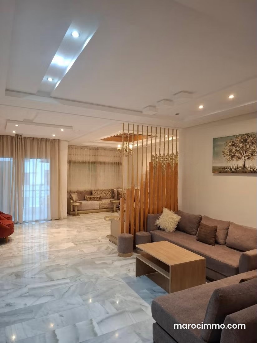 135 sqm Furnished Apartment, 3 Bedrooms, Mozart, Tangier — Tangier