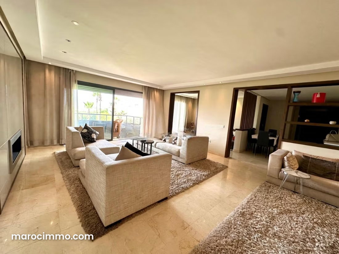 Appartement 188 m² vue mer, Dar Bouazza, luxe et piscine — Dar Bouazza