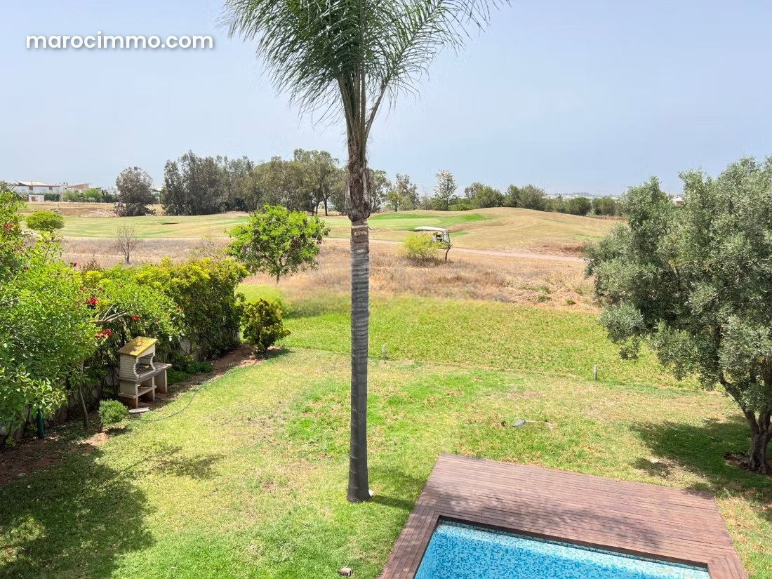 1,000 sqm Villa with Golf Views, Ville Verte, Bouskoura — Bouskoura