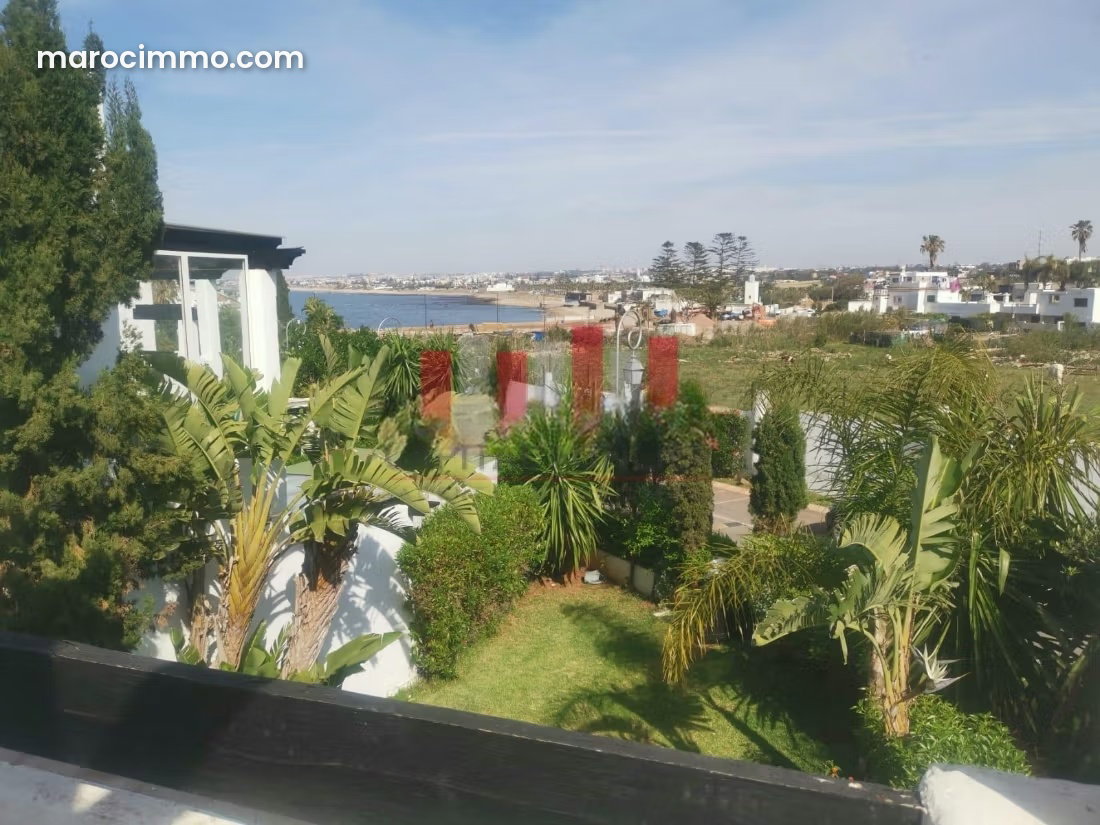 470 m² Ocean-View Villa with Pool and Garden, Dar Bouazza — Dar Bouazza
