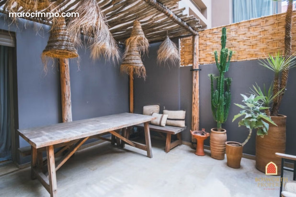 Appartement 99 m², 2 chambres, Guéliz, Marrakech — Marrakech