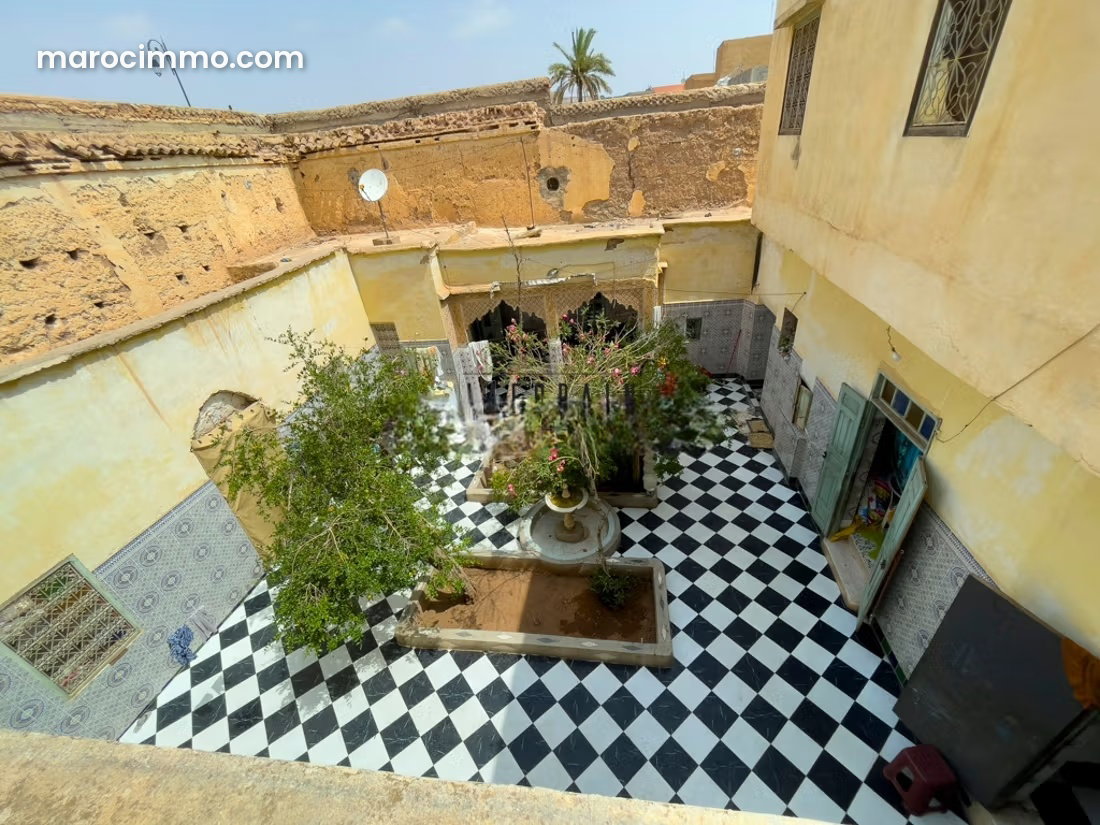 Maison 290 m² à rénover, Kbour Chou, Marrakech, 8 chambres — Marrakech