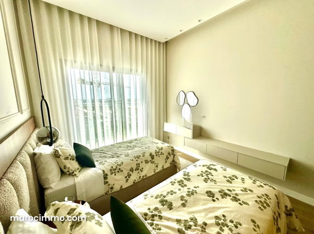 Appartement Meublé, de luxe avec Balcon – à louer — 5