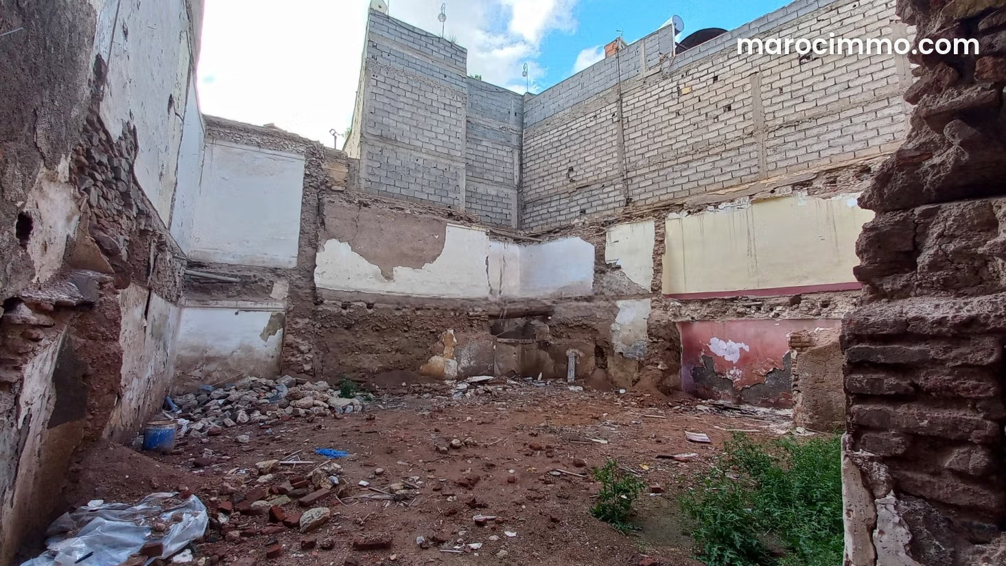 Terrain 140 m² à Rmila Marrakech à bâtir — Marrakech